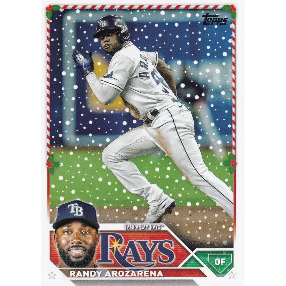 2023 Topps Holiday Randy Arozarena H148 Tampa Bay Rays